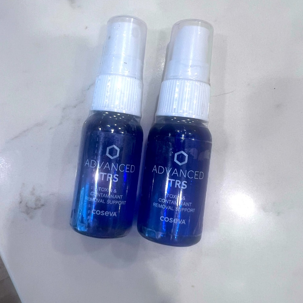 Two bottles of unopened coseva Advanced TRS